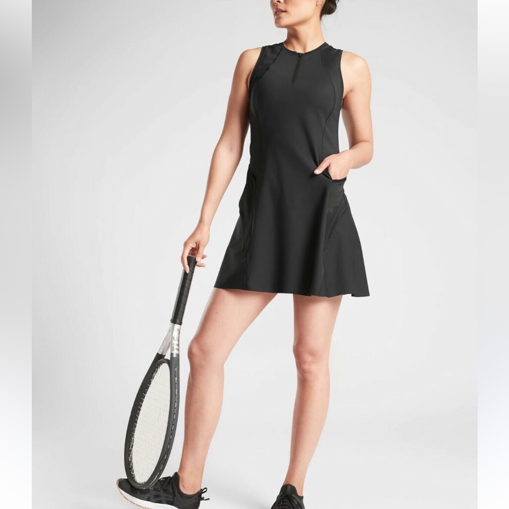 Athleta Match Point Dress black